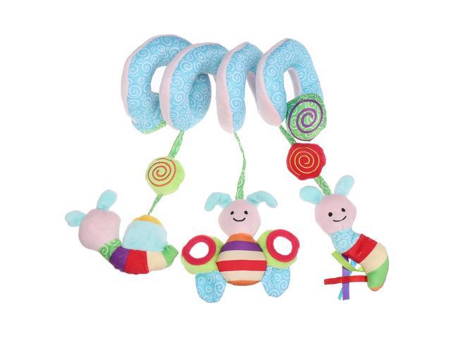 Cute Animal Music Sounding Car Hanging Bed Hanging Spiral Rattles Baby Toys