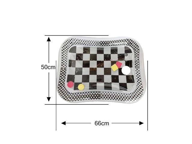 Infant Toy Gift Baby Activity Play Mat Inflatable Sensory Playmat Indoor Small Pad for Toddler Fun Game-Type A