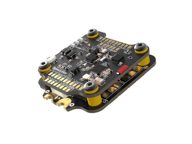 SpeedyBee Stack F7 V2 Flight Controller Flash Firmware Wirelessly Blackbox 45A Blheli 32 3-6S Brushless ESC 305x305mm for RC Drone FPV Racing