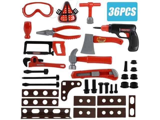 Children's Simulation Play House Toy Toolbox Electric Drill Maintenance Tool Set Gift for Boy Gift-M