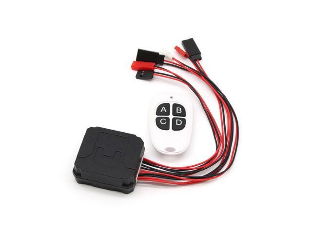 Climbing Winch Light Group Controller for RC 4WD SCX10 RC Car Vehicle Models Parts