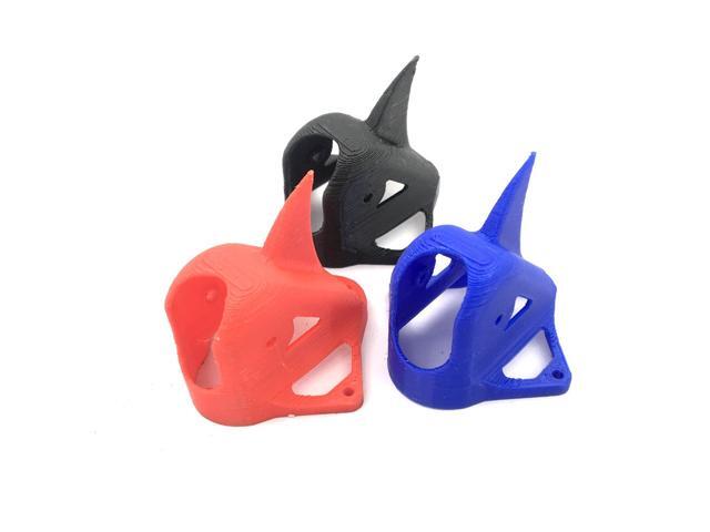 URUAV 3D Printing TPU Canopy Camera Mount for Happymodel Crux3 FPV Racing Drone Support 14mm Width Camera 255x255mm Flight Controller-Black