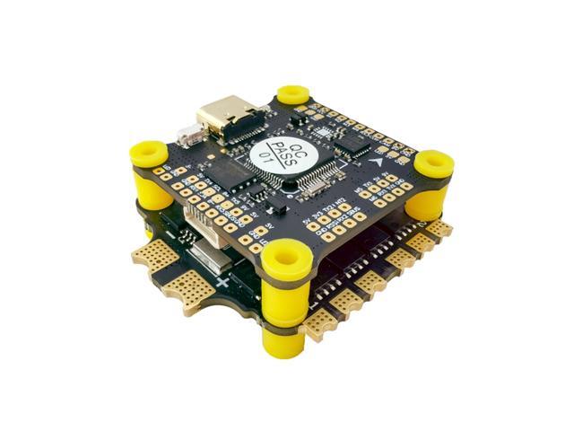305*305mm HAKRC F405 60A Stack 3-6S Flight Controller Betaflight 410 MATEKF405 BLHeli 32 ESC Compatible with DJI Air Unit-Black