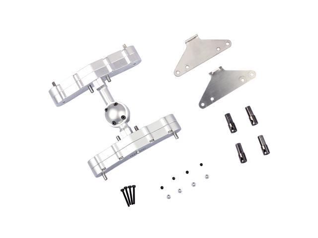 WPL 1/16 B16 B36 B16KM 6WD Metal Wheel Seesaw Upgraded Parts RC Car Parts-Silver