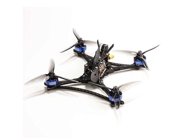 HGLRC Wind5 Lite 6S TrueX 5 Inch 208mm Zeus F722 MINI 3-6S Flight Controller 45A BLHeli 32 4 In 1 ESC 22075 Golden Yellow Motor RC FPV Racing