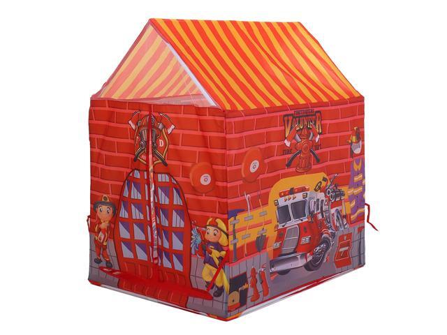 Multi-style Simulation Cartoon Polyester Safety Material Easy Set Up Kids Play Tent Toy for Indoor & Outdoor Game-D