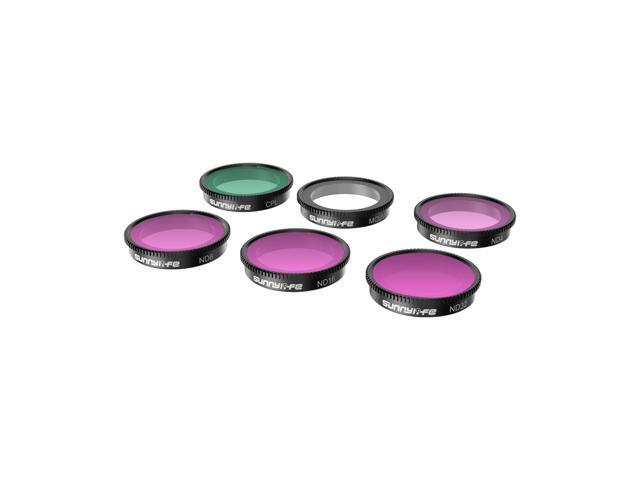 Sunnylife for Insta360 GO 2 Camera Filter ND Dimming MCUV CPL Lens Accessories-MCUV+CPL+ND4+ND8+ND16+ND32