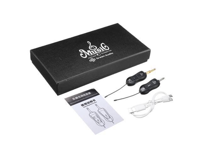 GAW-A8 Wireless Guitar System Rechargeable Guitar Transmitter Receiver Set Electric Guitar Bass Pick Up for Musical Instruments