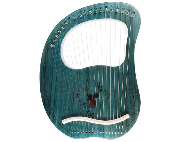 Cega 19 Tone Lyar Portable Mahogany Harp-Type 3