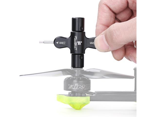 M3 M5 Nut Screw Wrench Socket Quick Realease Propeller Motor Tool w/15mm 2mm Screw Pin for RC FPV Racing Drone