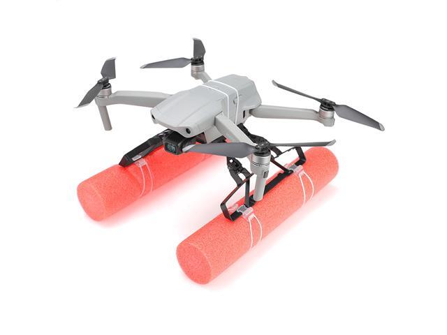 RCSTO Luminous Extended Landing Gear Skid with Floating Foam Training Landing on Water Buoyancy Stick Kit for DJI Mavic Air 2