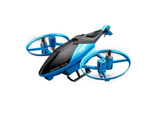 4D M3 24G 6CH 3D Aerobatics Altitude Hold HD Wide-angle Lens APP Control RC Helicopter RTF-Blue/With Dual Camera/with 3 Batteries