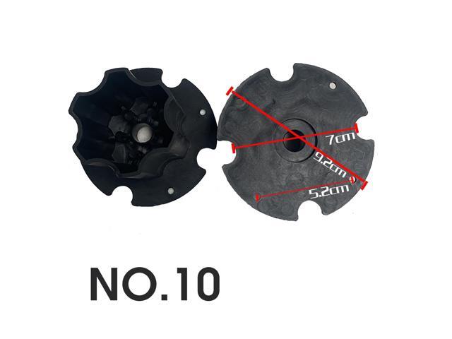 1 Pc Children Electric Car Tire Adapter Connection Clip for Gear Box Transmission Gear External Gear Accessories Connect Gearbox Motor and Wheels