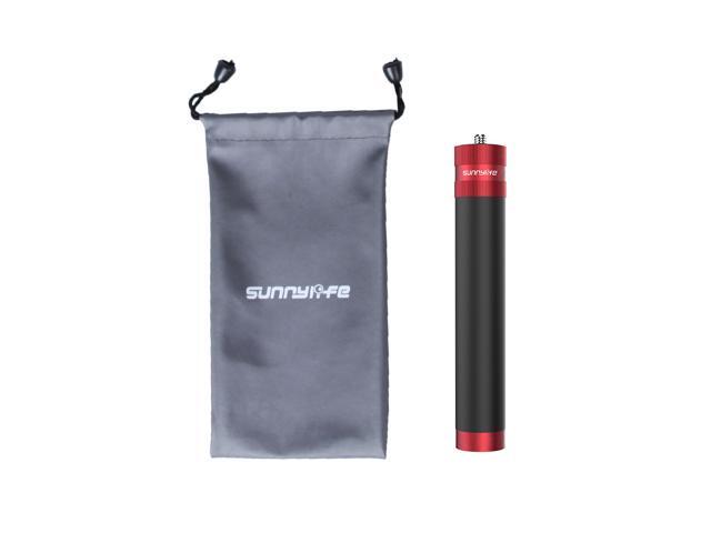 Sunnylife 148cm-66cm Extension Pole Red/Titanium Aluminum Alloy Telescopic Selfie Stick for GoPro9 OM4 Camera- Red