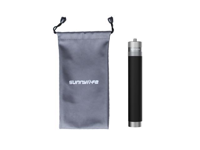 Sunnylife 148cm-66cm Extension Pole Red/Titanium Aluminum Alloy Telescopic Selfie Stick for GoPro9 OM4 Camera-Titanium