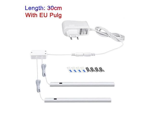 LED Cabinet Light Wireless Hand Sweep Closet Lamp Infrared Sensing Night Light Intellgent Induction Strip for Cabinet Wardorbe Kitchen