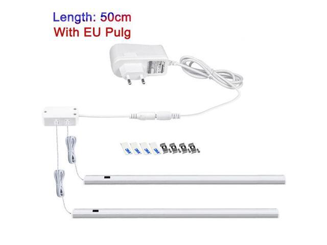 LED Cabinet Light Wireless Hand Sweep Closet Lamp Infrared Sensing Night Light Intellgent Induction Strip for Cabinet Wardorbe Kitchen