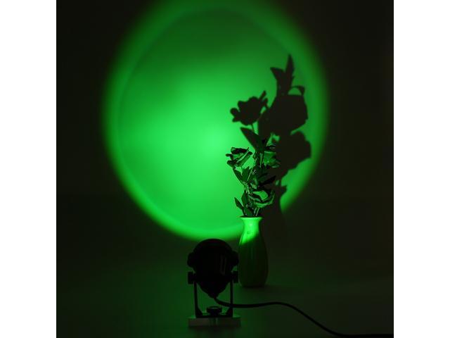 Sun Projection Lamp Anti-glare LED Night Light Romantic Visual Experience Rainbow Projector Modern Atmosphere Light for Home Bedroom Coffee shop