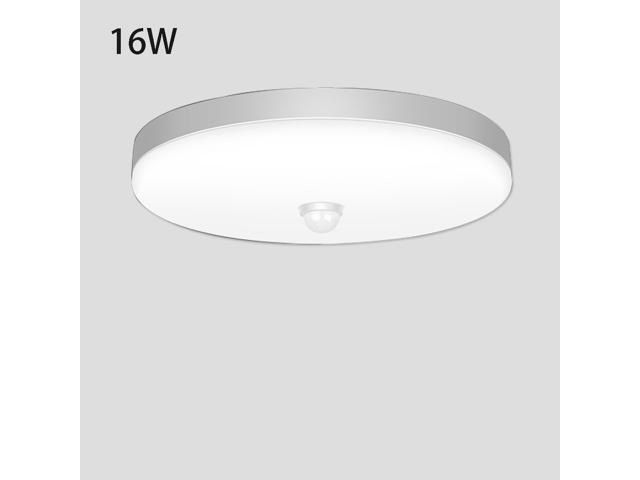 8/16/20W Motion Sensor LED Garage Light Bulb Ceiling Fixture Lights Corridor Lamp-16W