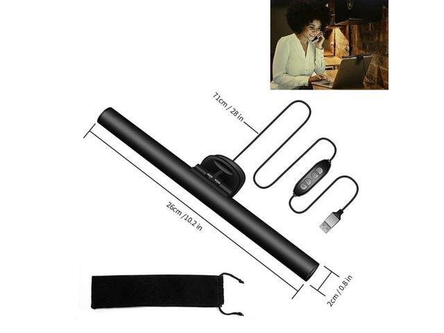 USB LED Screen Bar Light Desktop Display Lamp Dimmable Laptop Monitor Hanging Light LED Table Lamp Eye Protection Reading Lamp-Notebook 26cm
