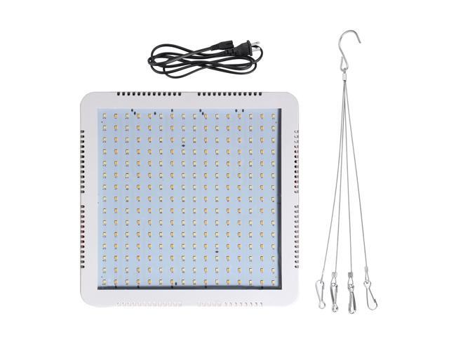 50W 85-260V 240LED Plant Grow Lamp Sunlight Full Spectrum Dual Switch Hydroponic Growth Lamp-US Plug