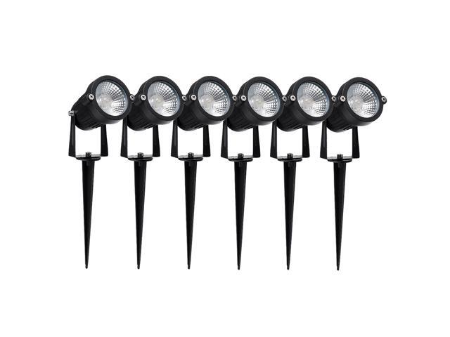2/4/6 PCS COB Lawn Lights Spotlight Landscape Light 120LM/W Waterproof Outdoor Garden Pathway Yard-AU Plug/6pcs