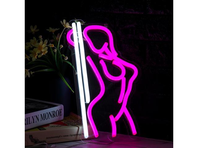 Dance Girl LED Neon Sign Light Bar Light Lamp Visual Artwork Party Wall Decor