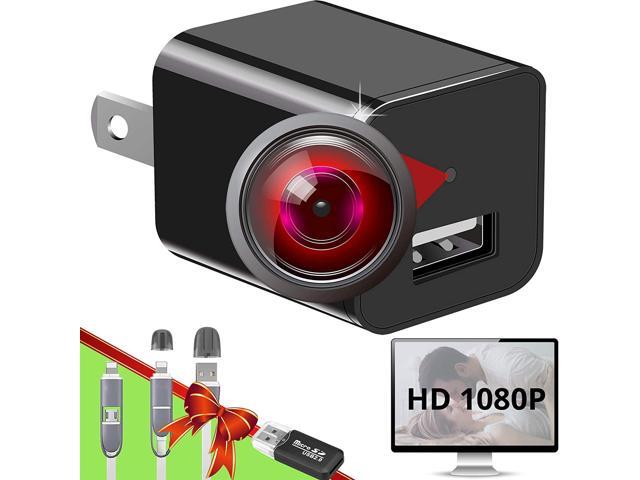 Spy Camera Charger - Hidden Camera - Premium Pack - HD 1080P - Best Spy Camera - USB Charger Camera - Hidden Spy Camera - Hidden Nanny Cam - Mini