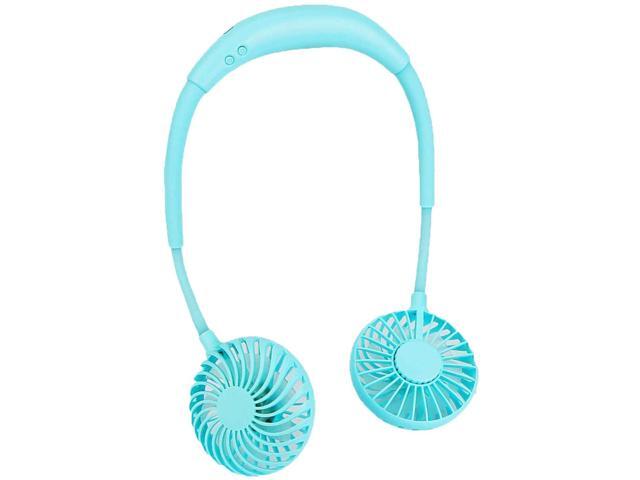 Neck Fan YTFGGY 2020 Upgraded Portable Fan Color Changing LED with Aromatherapy Hand Free Personal Wearable USB Fan for Sport Office Home