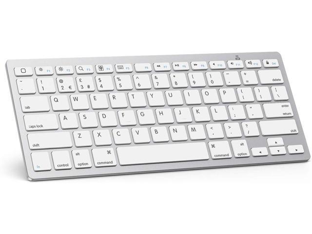 OMOTON Ultra-Slim Bluetooth Keyboard Compatible with iPad 102(8th/ 7th Generation)/ 97 iPad Air 4th Generation iPad Pro 11/129 iPad Mini and