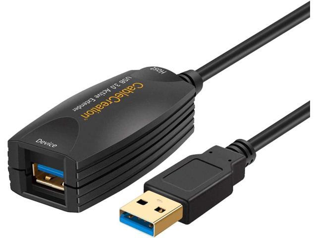 CableCreation Active USB Extension Cable (Long 164 FT) USB 30 Extender Male to Female Cord with Signal Booster Compatible Oculus Rift Sensor
