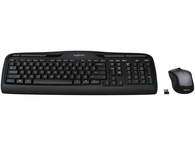 Logitech MK335 Wireless Keyboard and Mouse Combo - Black/Silver