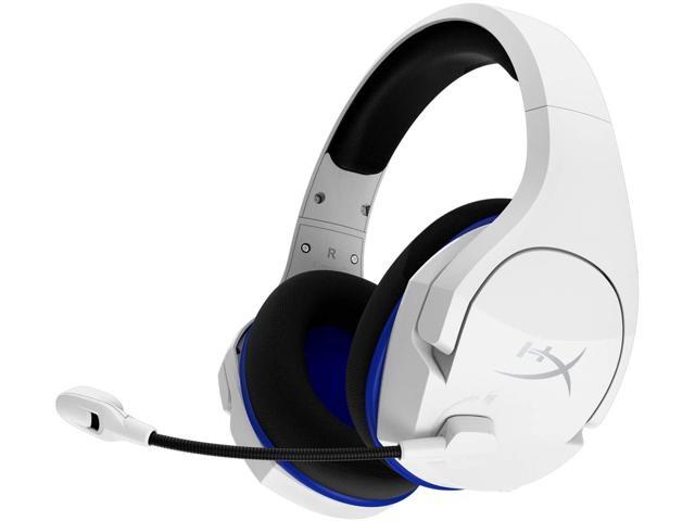 HyperX Cloud Stinger Core? C Wireless Gaming Headset for PS4 PS5 PC Lightweight Durable Steel Sliders Noise-Cancelling Microphone - White