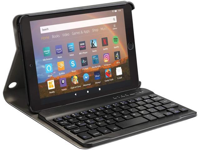 AGPTEK Keyboard Case for All-New Amazon Fire HD 8/8 Plus(10th Generation 2020 Release)with Detachable Wireless Bluetooth Keyboard
