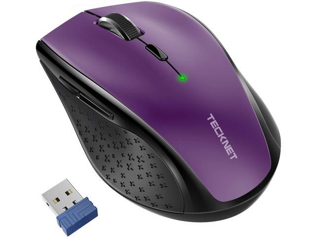 TeckNet Classic 24G Portable Optical Wireless Mouse with USB Nano Receiver for Notebook PC Laptop Computer6 Buttons30 Months Battery Life4800