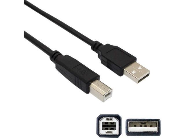 USB-B to USB-A Cable USB PC Computer Cable Cord Compatible for Silhouette Portrait 2Cameo 4 Electronic Cutting Tool Machine