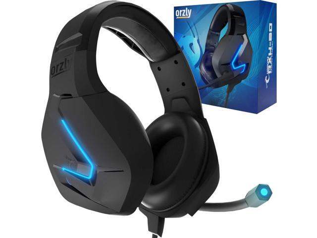 Orzly Gaming Headset for PC and Gaming Consoles PS5 PS4 Xbox Series X S Xbox ONE Nintendo Switch & Google Stadia Stereo Sound Headphones with