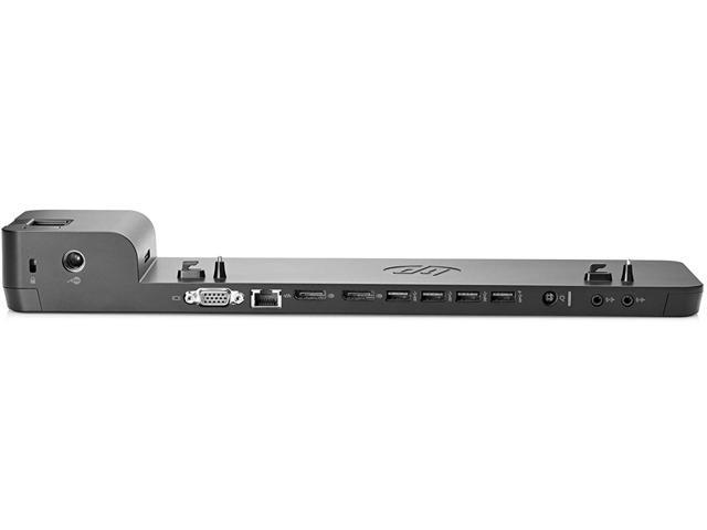 HP 2013 D9Y32AA UltraSlim Docking Station with 65W Adapter D9Y32AA#ABA (Renewed)