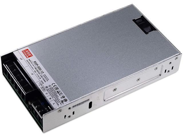 MEAN WELL RSP-500-12 DC Power Supply 500W/12V/42A PFC for CCTV Computer Project LED Strip Light Router