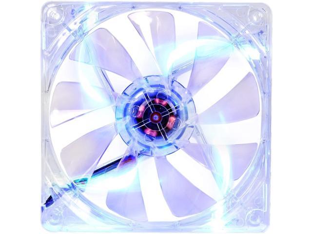 Thermaltake 120mm Pure 12 Series Blue LED Quiet High Airflow Case Fan CL-F012-PL12BU-A