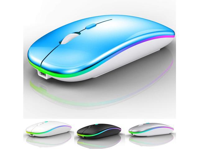 LED Bluetooth Wireless MouseBluetooth Mouse for MacBook ProBluetooth Mouse for MacBook AirRechargeable Wireless Mouse for MacBook Laptop
