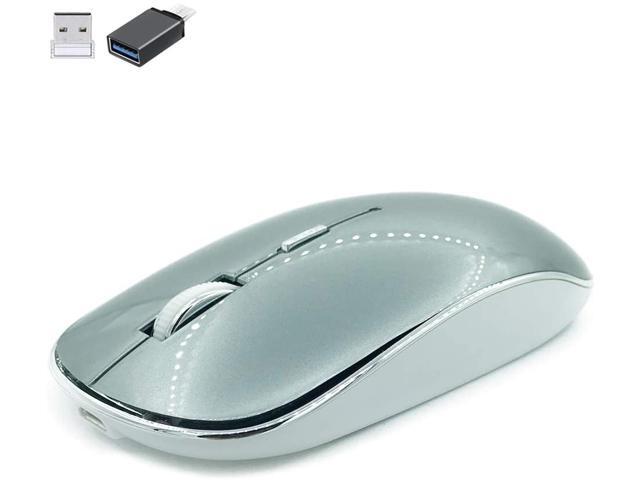 Wireless Mouse for MacBook pro/MacBook Air/MacBook Mac/Windows Laptop/Notebook/pc Wireless Mouse for Laptop MacBook Pro/Air (USB24G Wireless