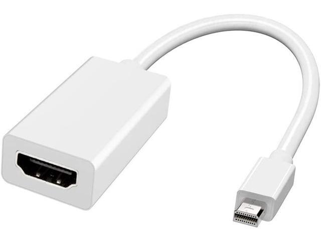 Mini DisplayPort to HDMI Adapter DEORNA Thunderbolt to HDMI Converter for MacBook Air/Pro Microsoft Surface Pro/Dock Monitor Projector and More
