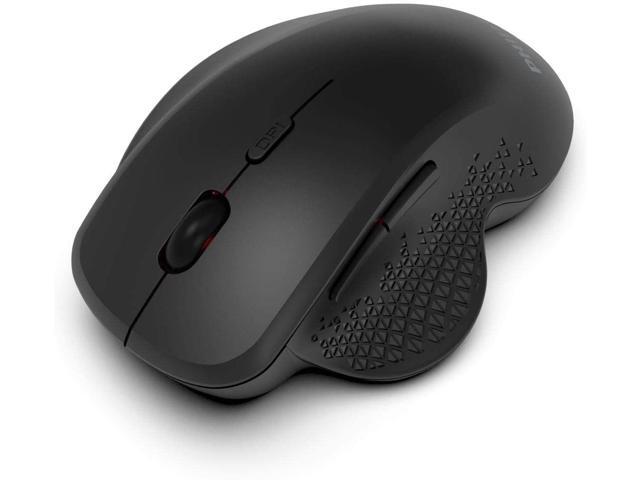 PHILIPS 6-Button Wireless Mouse for Laptop PC or Office Ultra-Comfort Ergonomic Handshake Design Adjustable DPI Mouse Settings w/Optimized Nano