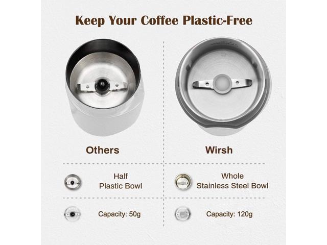 NeweggBusiness - Wirsh Coffee Grinder - Electric Coffee grinder