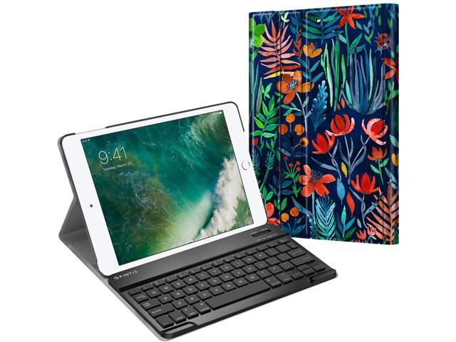 Fintie Keyboard Case for iPad 97 2018/2017 / iPad Air 2 / iPad Air - Slim Shell Stand Cover w/Magnetically Detachable Wireless Bluetooth Keyboard