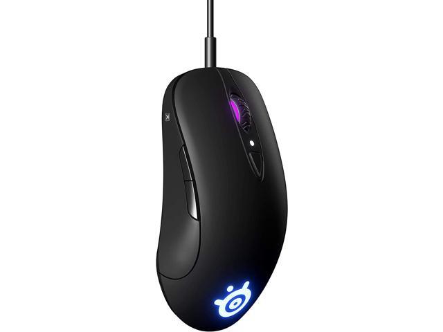 SteelSeries Sensei Ten Gaming Mouse & ndash 18000 CPI TrueMove Pro Optical Sensor & ndash Ambidextrous Design & ndash 8 Programmable Buttons & ndash