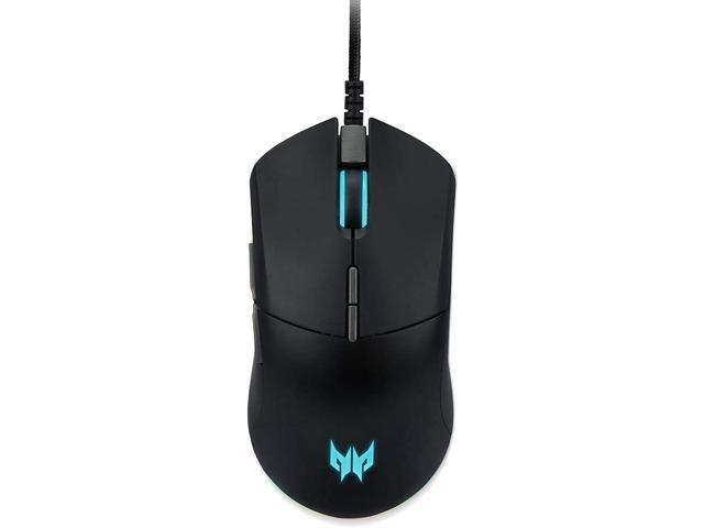 Acer Predator Cestus 330 Gaming Mouse: 16000 On-The-Fly DPI - RGB Lighting - 7 Programmable Buttons - on-Board Memory - 5 Profile Settings - Pixart