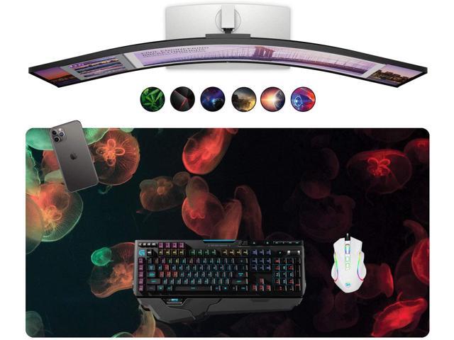 French Koko Mouse Pad XL 307 x 149 Gaming Mouse Computer Mouse Pads Large Mouse Pad Gaming Desktop Gaming Desk Mat Gaming Accessories Mouse