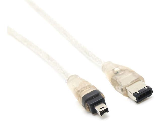 JMT 15M 4P 4 Pin to 4Pin / 6 Pin/USB 20 Male IEEE 1394 Adapter Cord Extension Cable for Firewire iLink Mini DV Camera Camcorder (1394 4P to 6P)